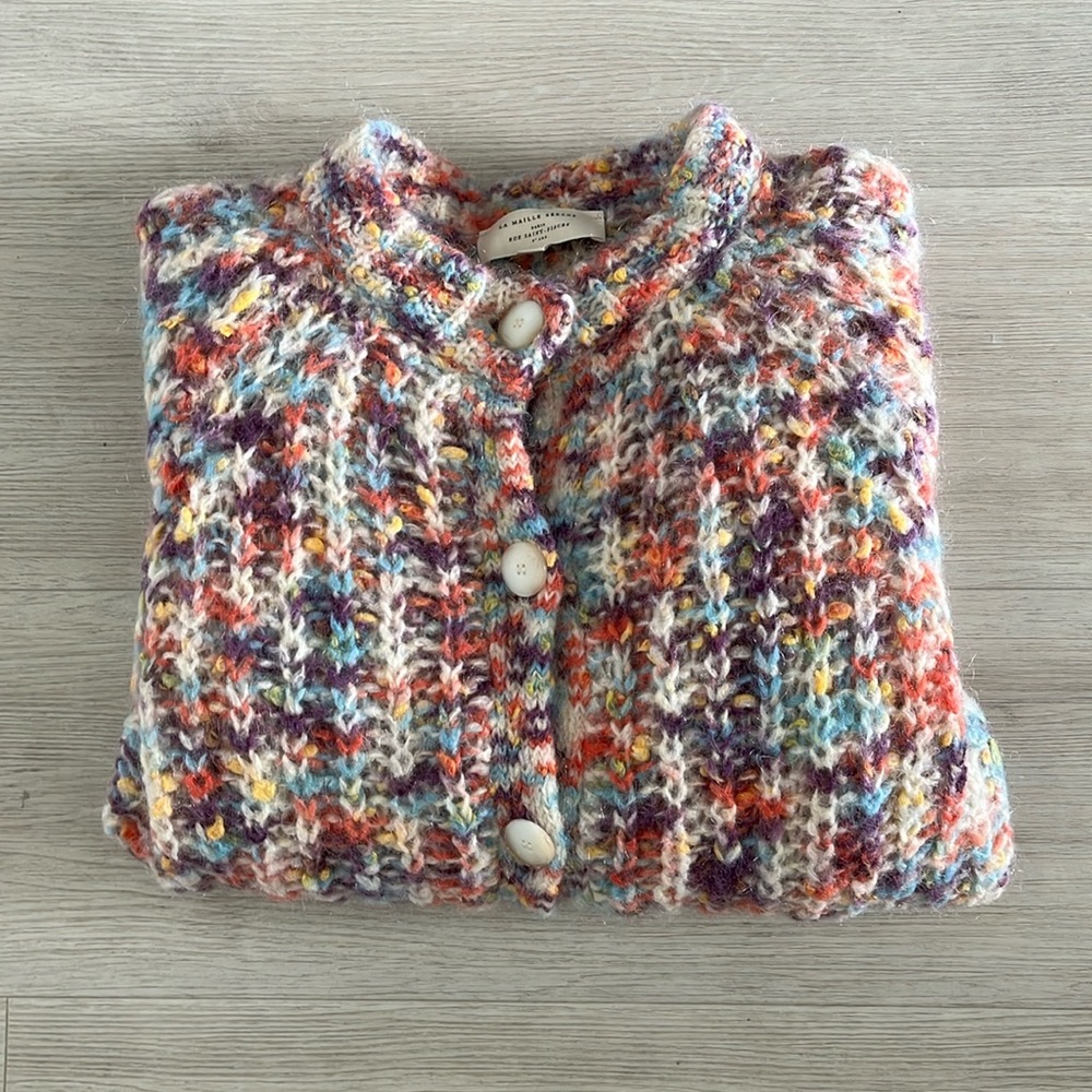 Sezane Emile Cardigan Multicoloured Medium